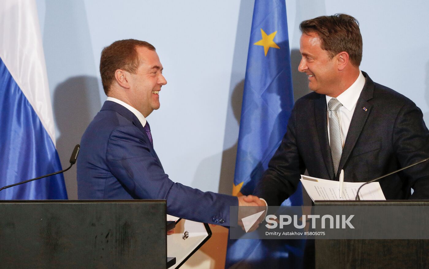 Luxembourg Russia Medvedev
