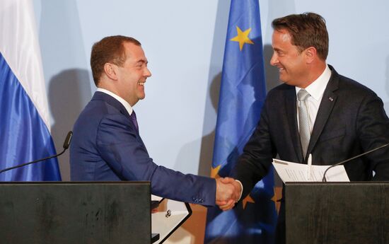 Luxembourg Russia Medvedev