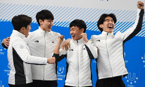 Russia Universiade Short Track Men