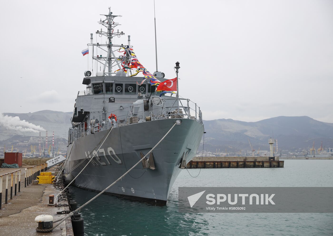 Russia Turkey Warships