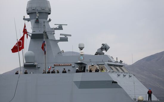 Russia Turkey Warships