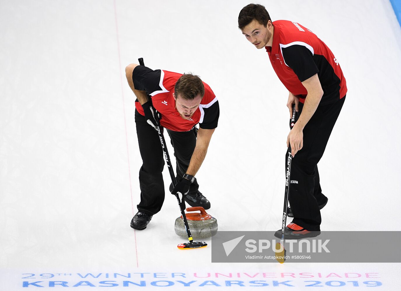 Russia Universiade Curling Men Switzerland - Russia