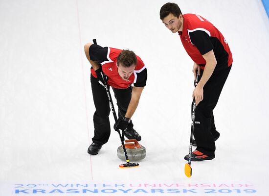 Russia Universiade Curling Men Switzerland - Russia