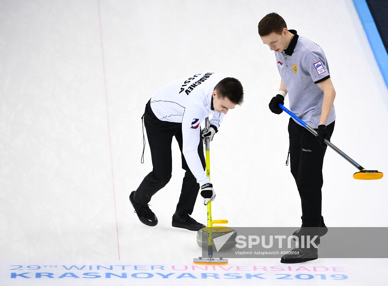Russia Universiade Curling Men Switzerland - Russia