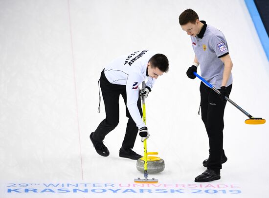 Russia Universiade Curling Men Switzerland - Russia