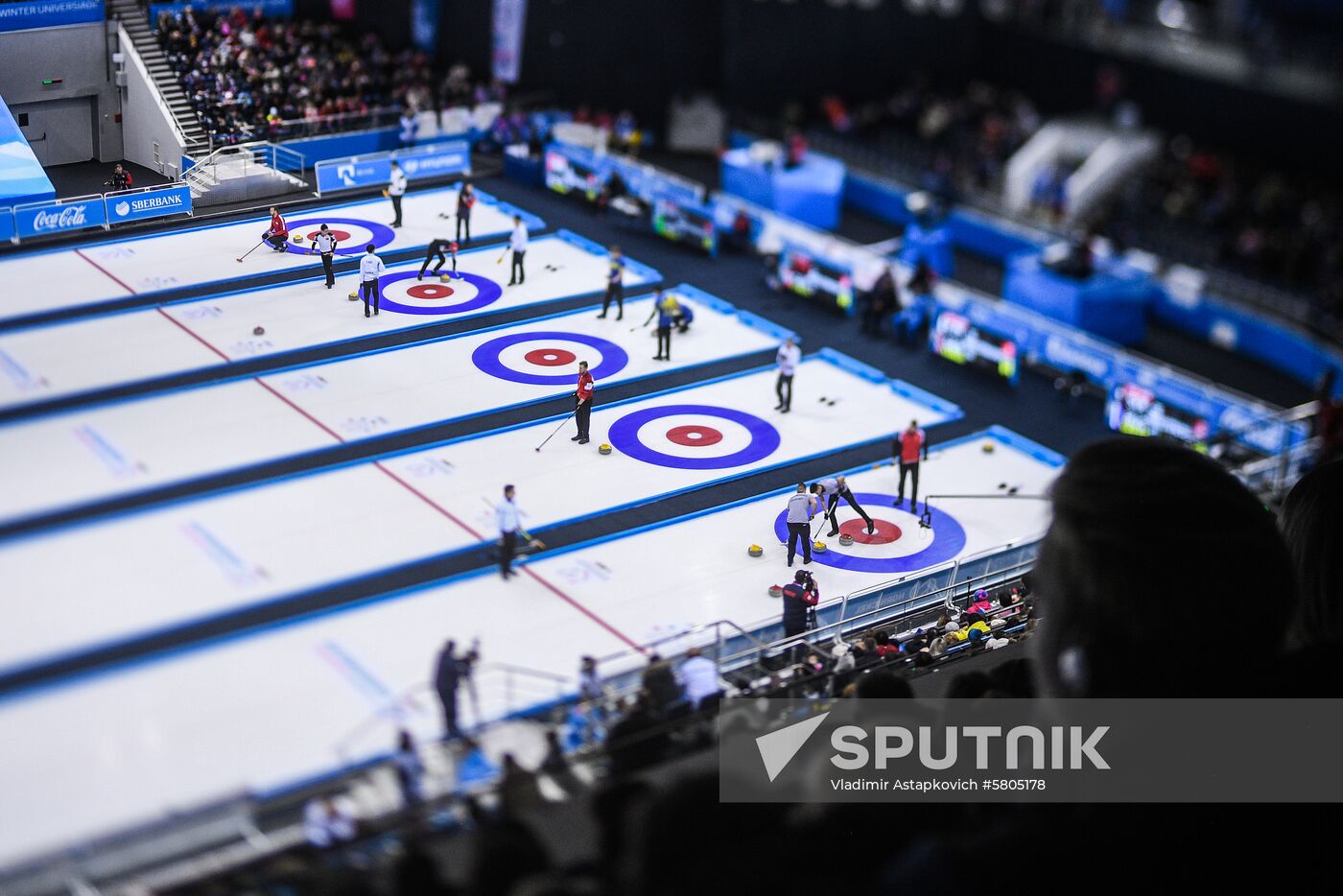 Russia Universiade Curling Men Switzerland - Russia