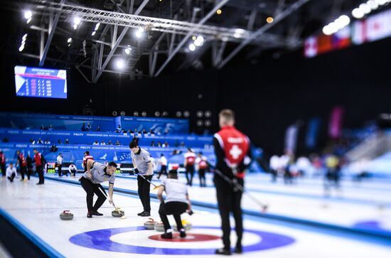 Russia Universiade Curling Men Switzerland - Russia