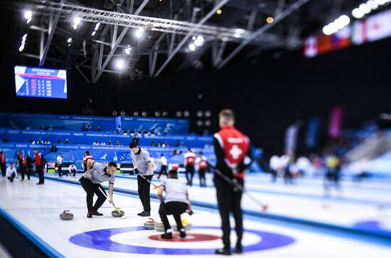 Russia Universiade Curling Men Switzerland - Russia