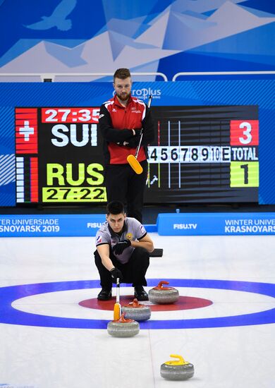 Russia Universiade Curling Men Switzerland - Russia