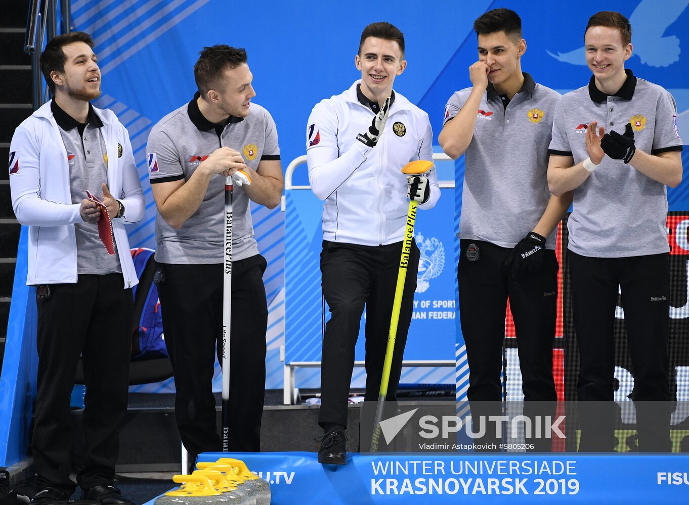 Russia Universiade Curling Men Switzerland - Russia