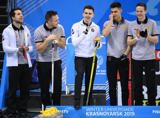 Russia Universiade Curling Men Switzerland - Russia