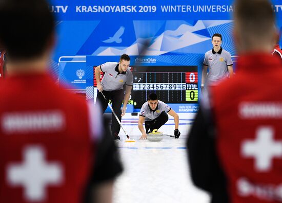 Russia Universiade Curling Men Switzerland - Russia