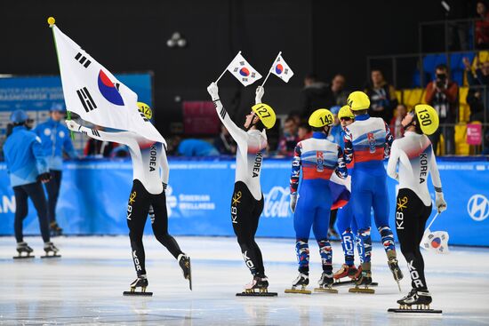 Russia Universiade Short Track Men