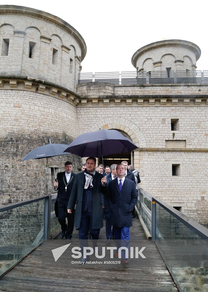 Luxembourg Russia Medvedev