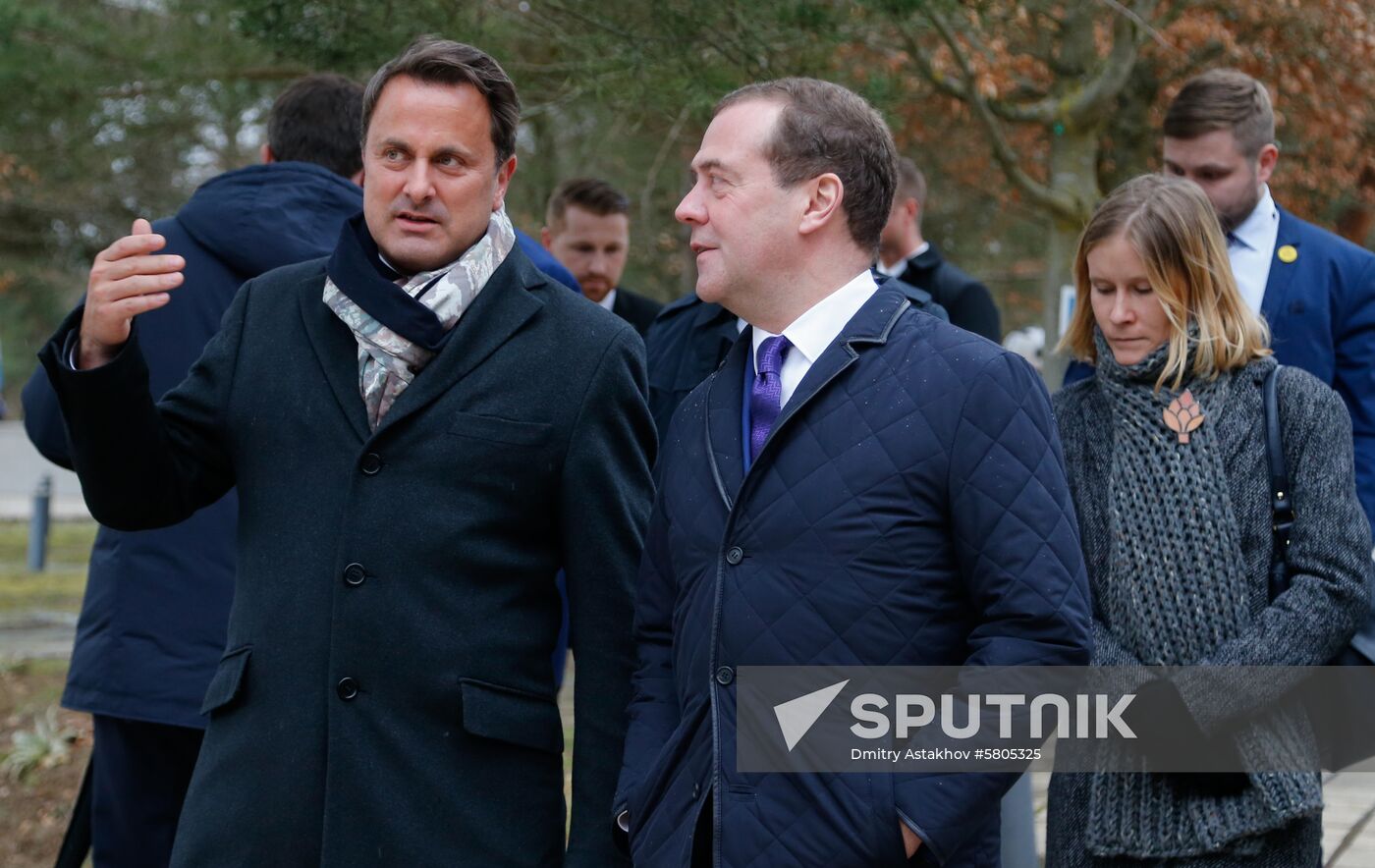Luxembourg Russia Medvedev
