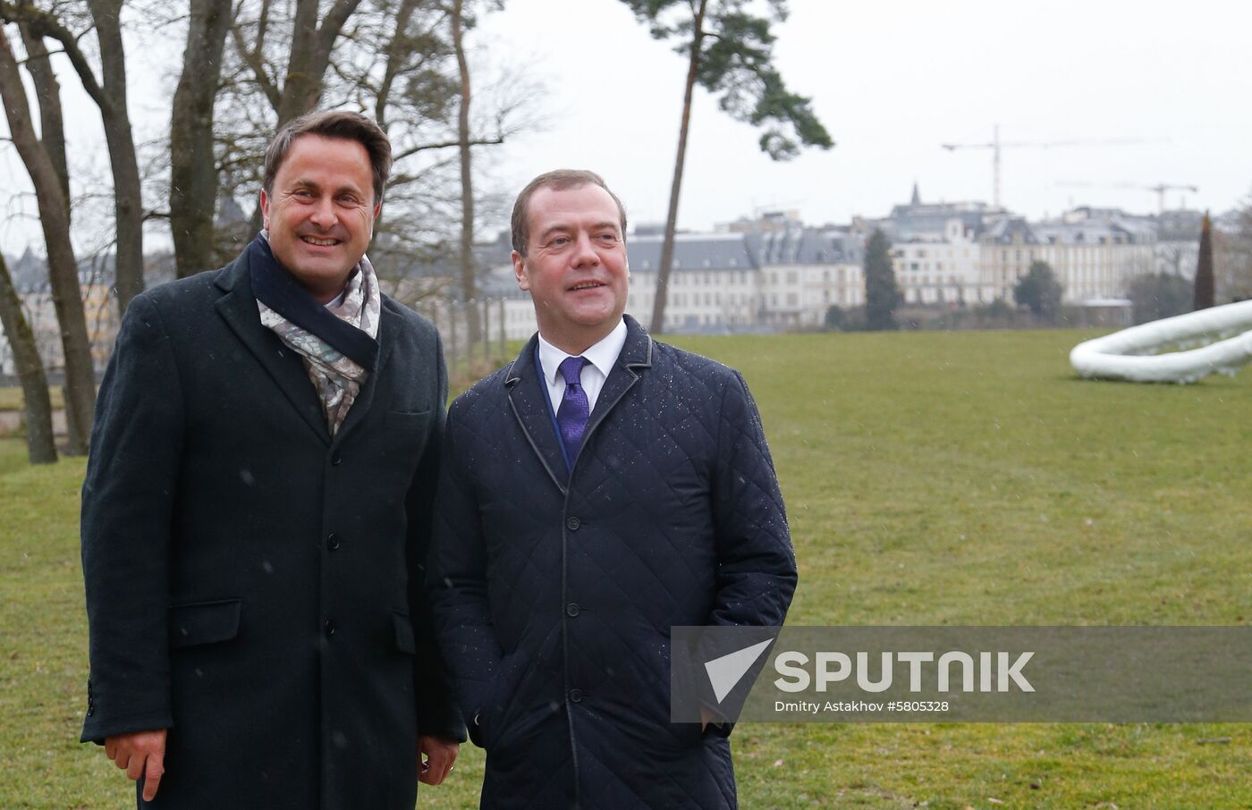 Luxembourg Russia Medvedev