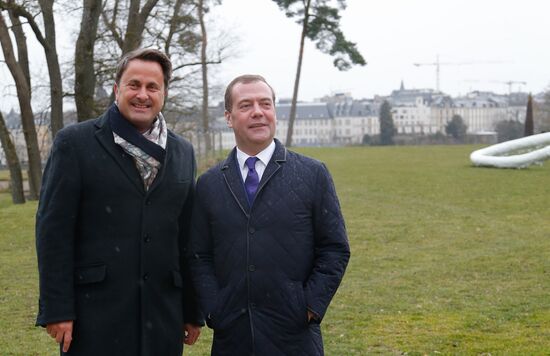 Luxembourg Russia Medvedev