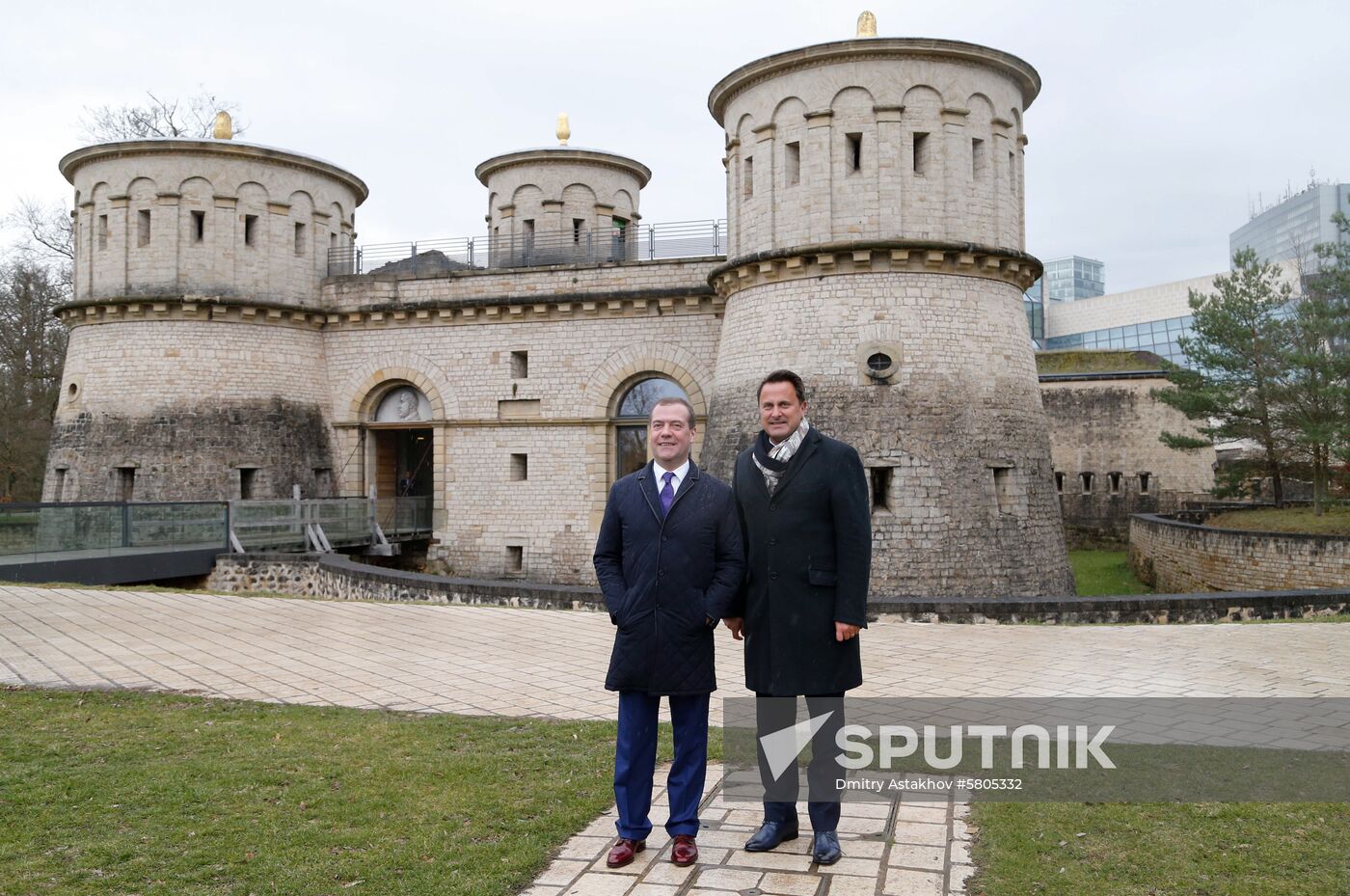Luxembourg Russia Medvedev