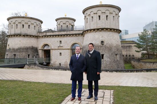 Luxembourg Russia Medvedev