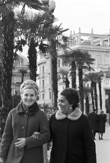 Abkhazian resident Nutsa Abash