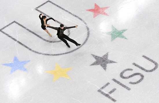 Russia Universiade Figure Skating Ice Dance