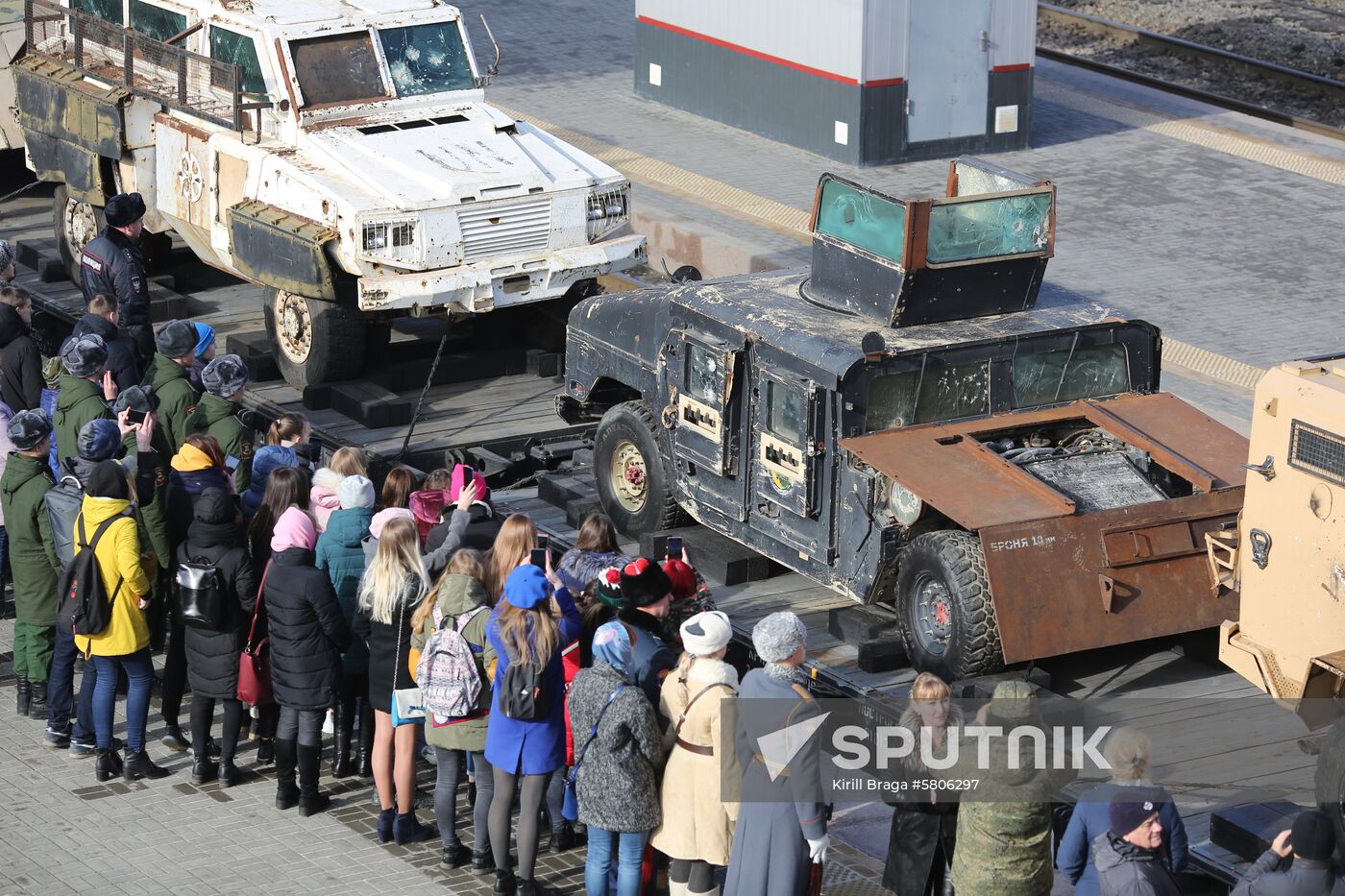 Russia Syria Train Exhibition