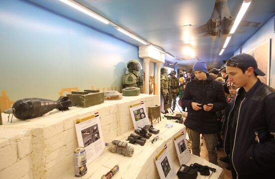 Russia Syria Train Exhibition