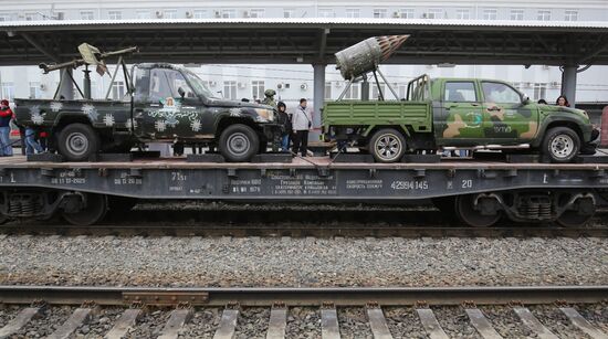 Russia Syria Train Exhibition