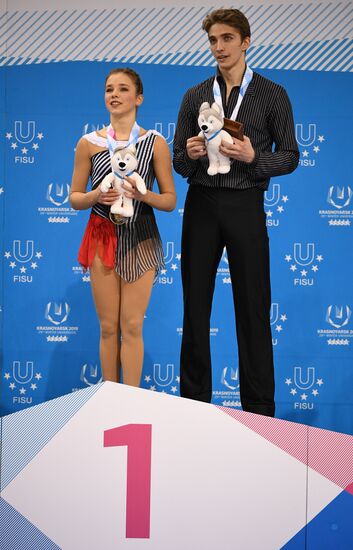 Russia Universiade Figure Skating Pairs