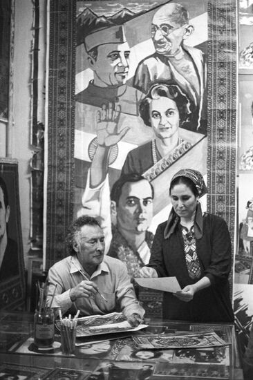 Deputy of Supreme Soviet of USSR Amangozel Kurbanova