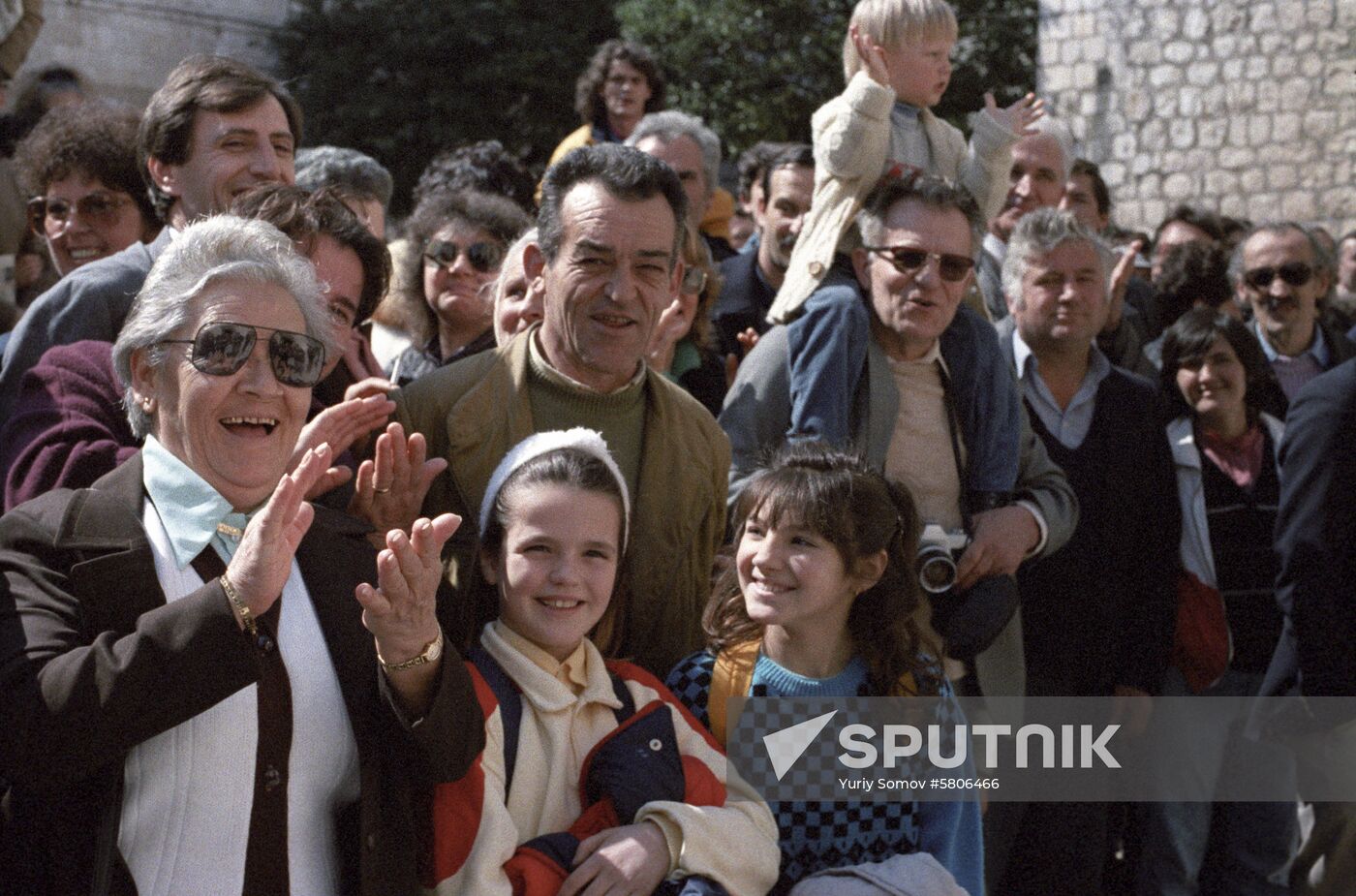 Mikhail Gorbachev's visit to Yugoslavia