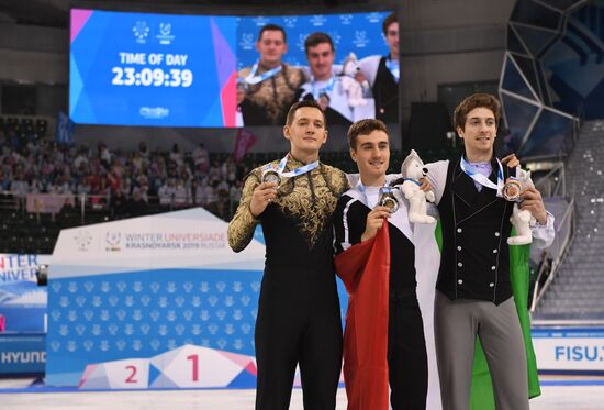 Russia Universiade Figure Skating Men