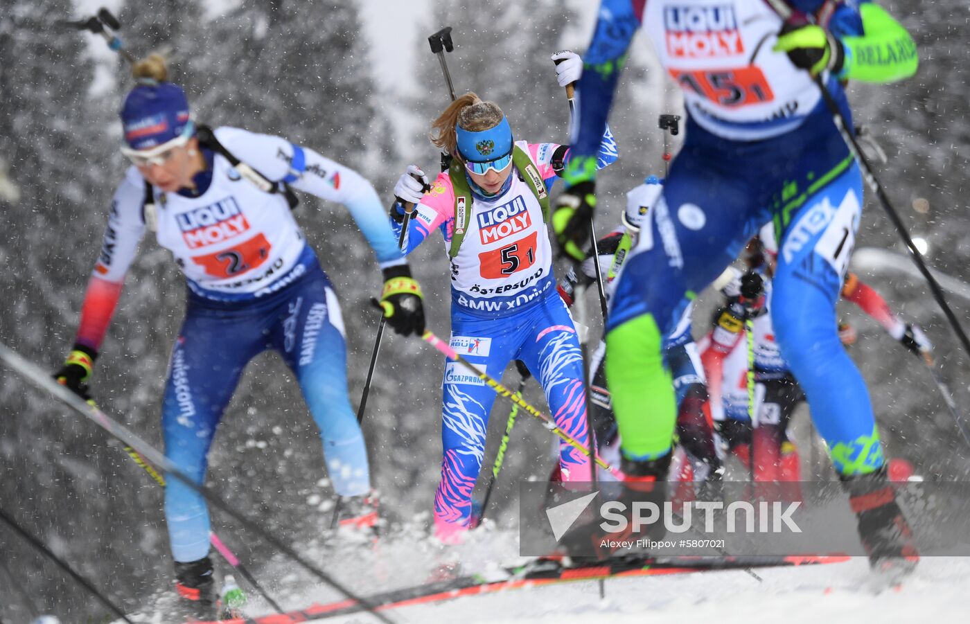 Sweden Biathlon Worlds Mixed Relay