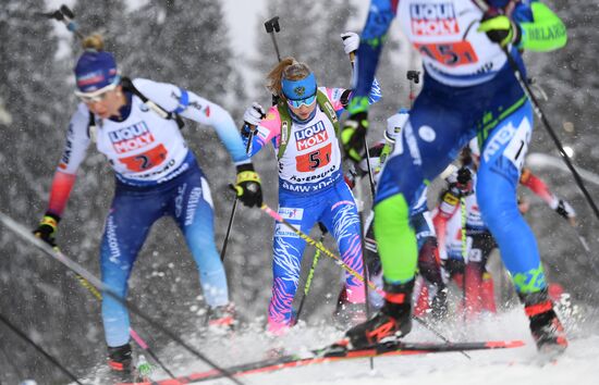 Sweden Biathlon Worlds Mixed Relay