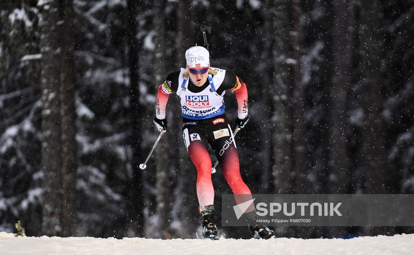 Sweden Biathlon Worlds Mixed Relay