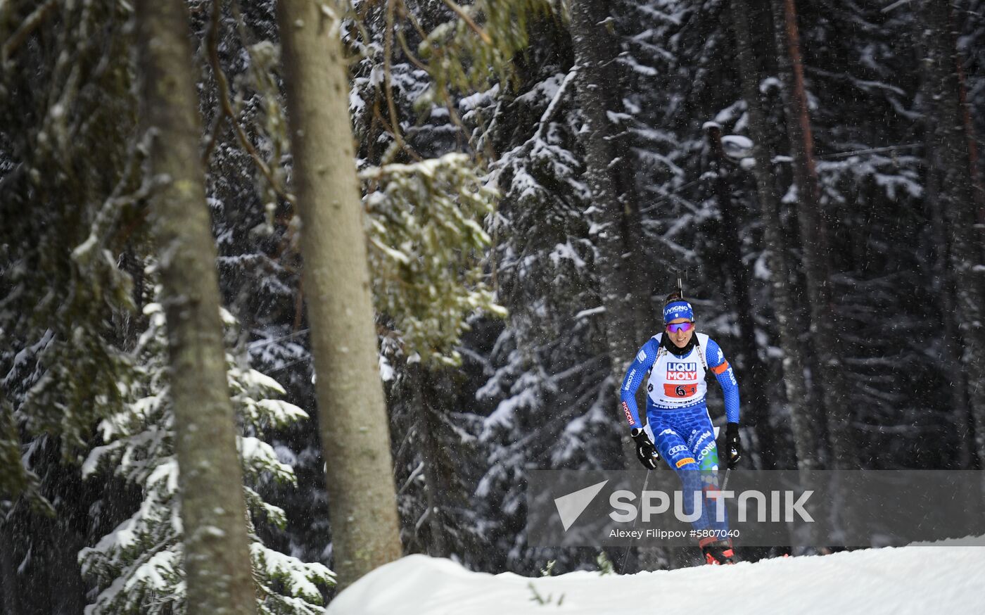 Sweden Biathlon Worlds Mixed Relay