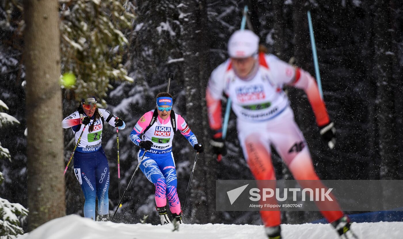 Sweden Biathlon Worlds Mixed Relay