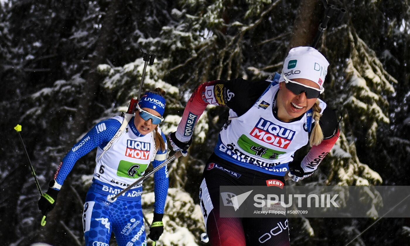 Sweden Biathlon Worlds Mixed Relay