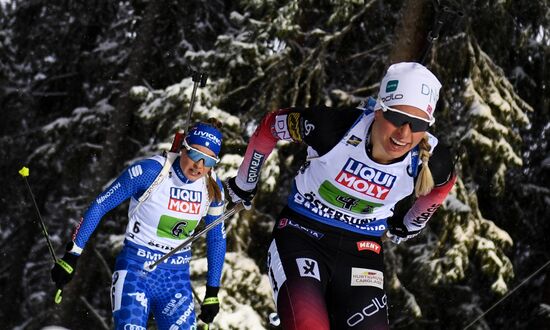 Sweden Biathlon Worlds Mixed Relay