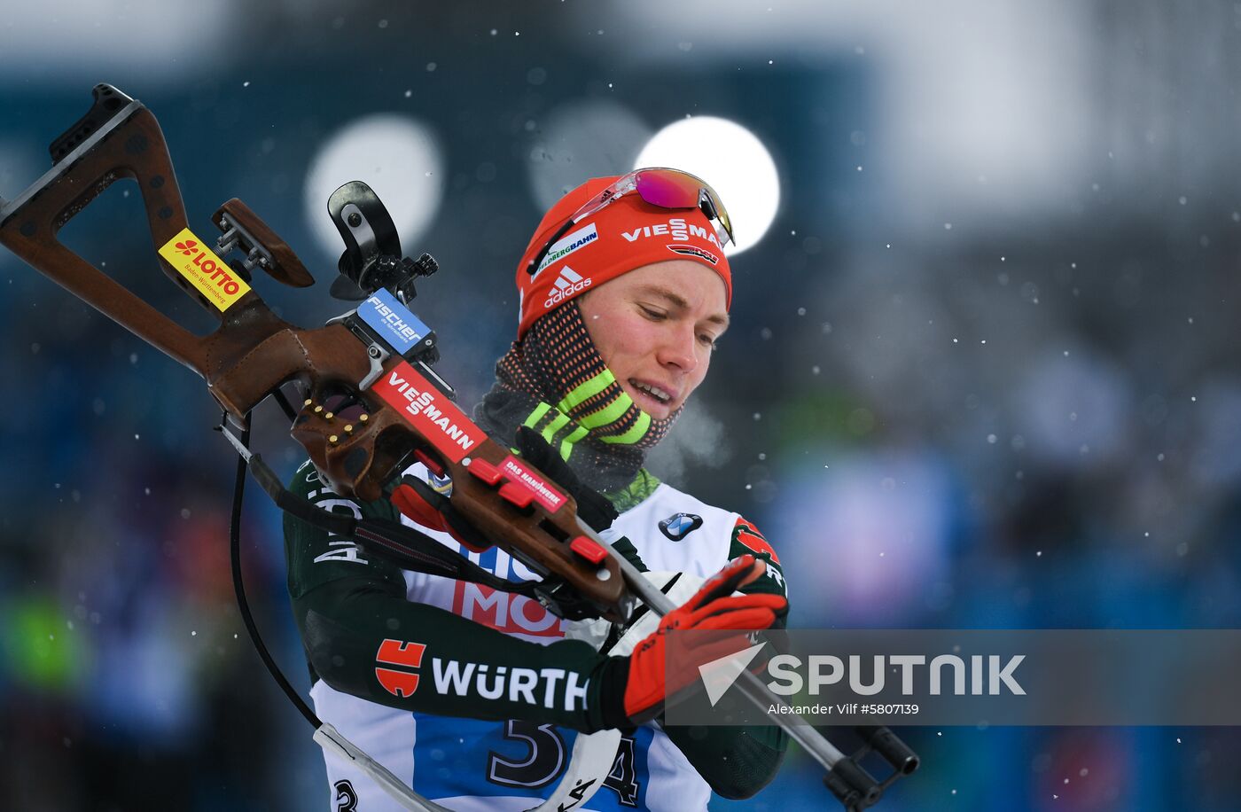 Sweden Biathlon Worlds Mixed Relay