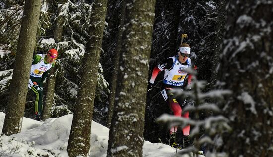 Sweden Biathlon Worlds Mixed Relay