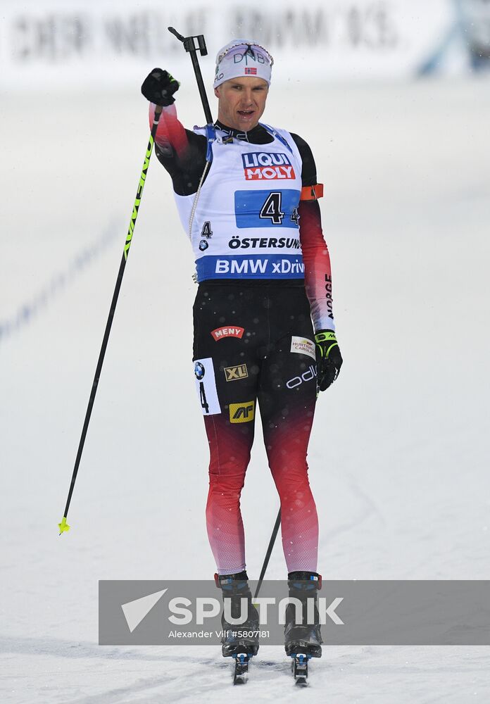 Sweden Biathlon Worlds Mixed Relay