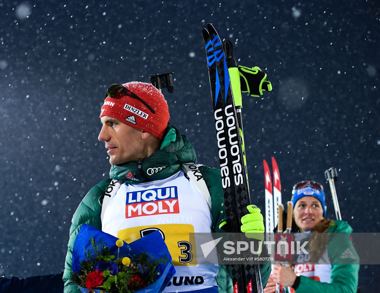 Sweden Biathlon Worlds Mixed Relay