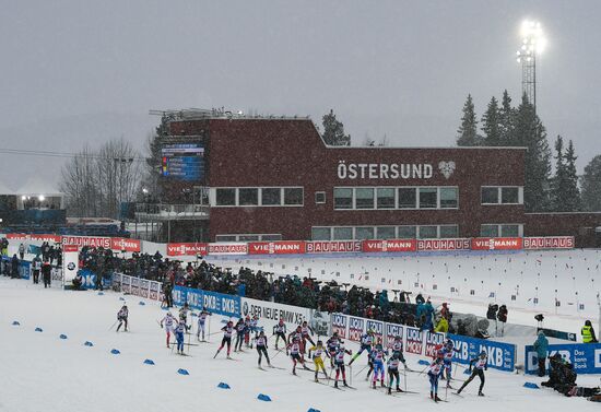 Sweden Biathlon Worlds Mixed Relay