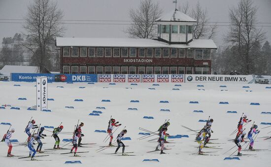 Sweden Biathlon Worlds Mixed Relay