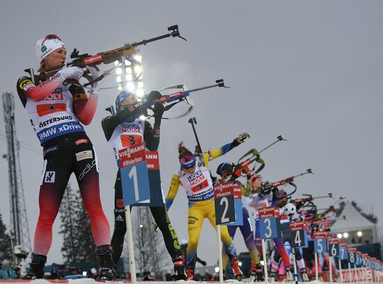 Sweden Biathlon Worlds Mixed Relay