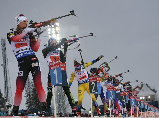 Sweden Biathlon Worlds Mixed Relay