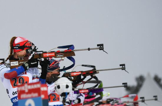 Sweden Biathlon Worlds Mixed Relay