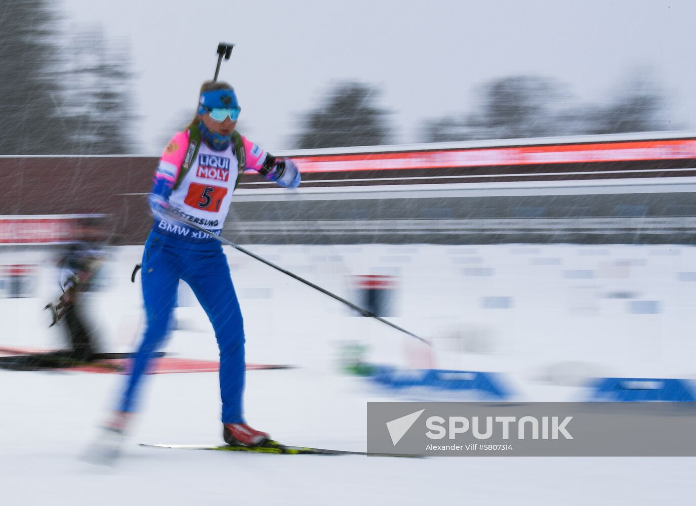 Sweden Biathlon Worlds Mixed Relay