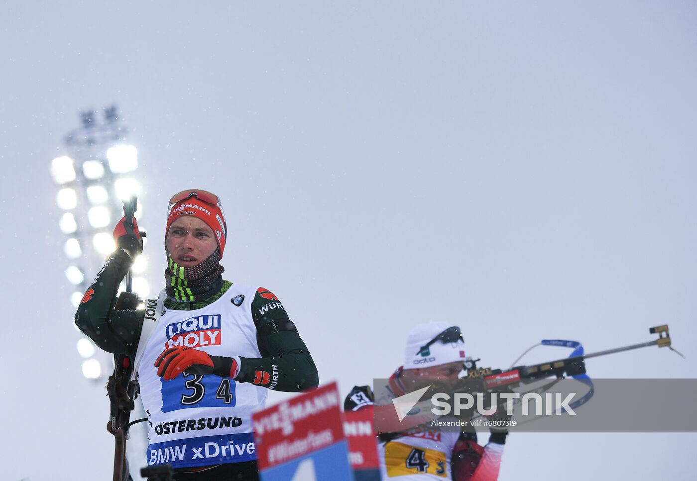 Sweden Biathlon Worlds Mixed Relay